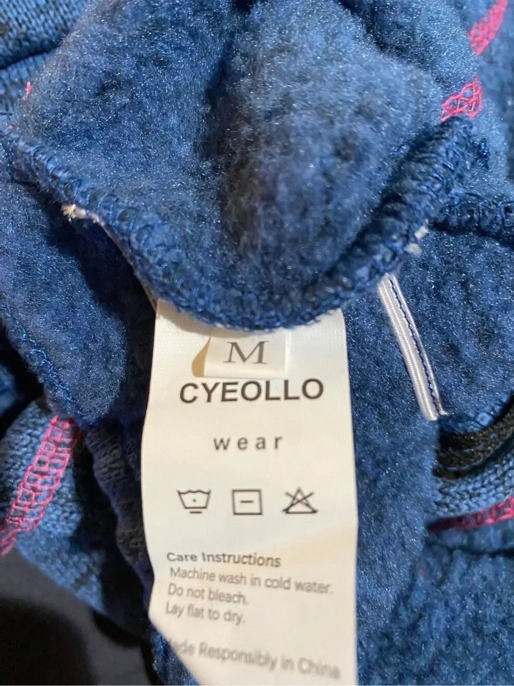 NWT Cyeollo medium dog jacket, coat blue sweater
